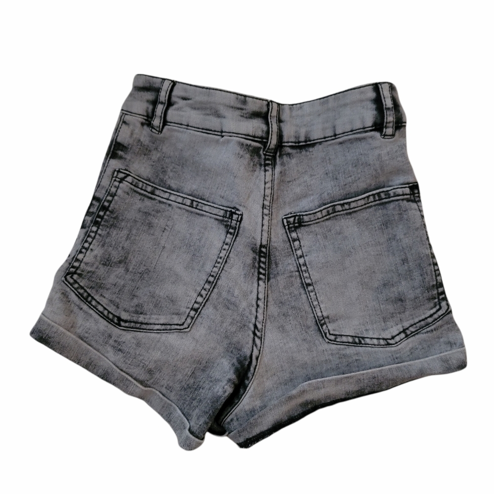 High Waist Jean Shorts